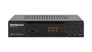Megasat Kabel-Receiver für digitalen TV-Empfang via DVB-C/C2
