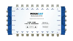 Megasat kaskadierbarer Multischalter für erweiterbare SAT-Anlagen