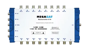 Megasat Standard Multischalter zur Verteilung von Satellitensignalen auf mehrere Receiver