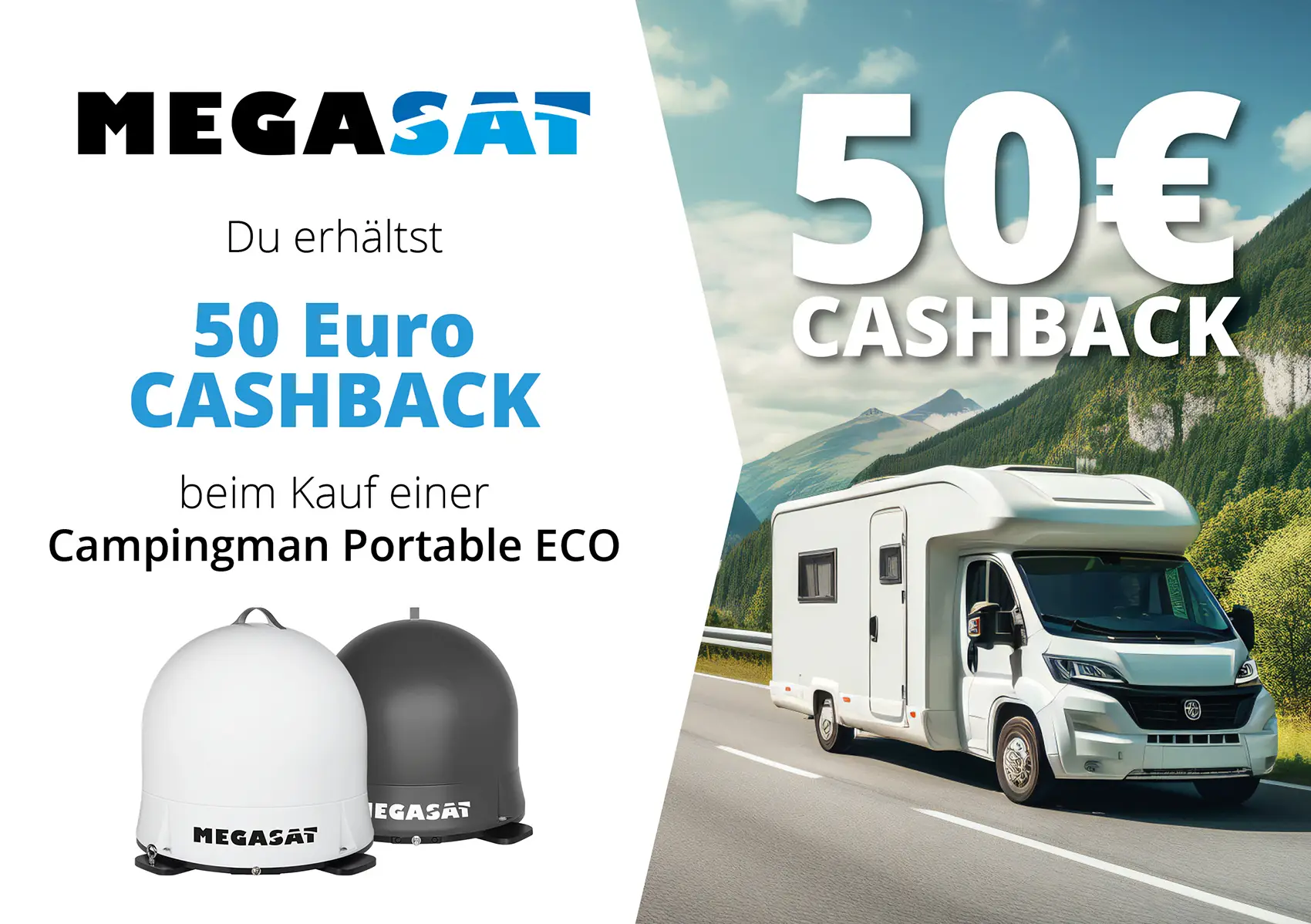 Campingman Portable Eco 50 Euro Cashback