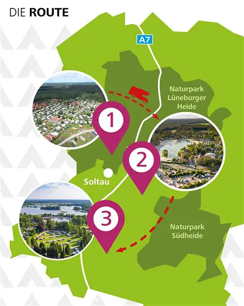 Camping ist bunt Info-Tour 2026 mit Stationen in der Lüneburger Heide