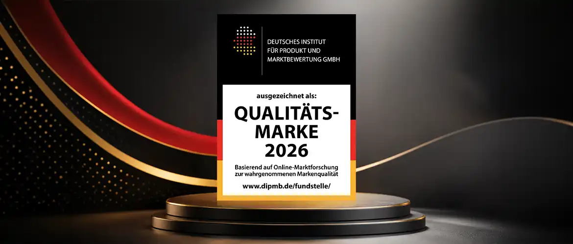 Megasat Auszeichnung als Qualitätsmarke 2026