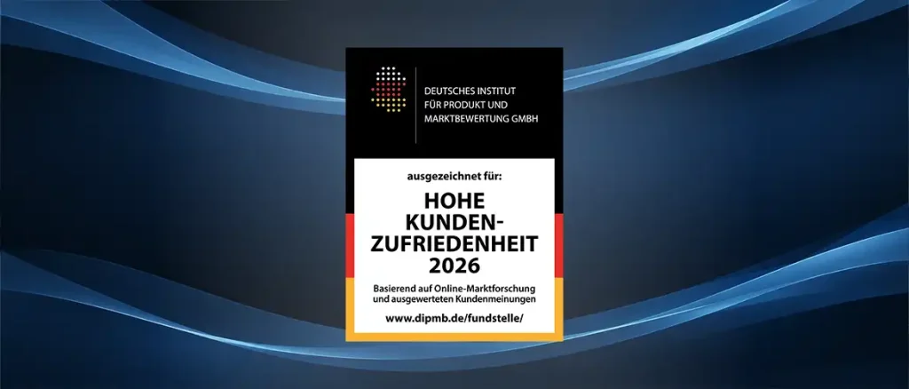 Megasat Auszeichnung für hohe Kundenzufriedenheit 2026