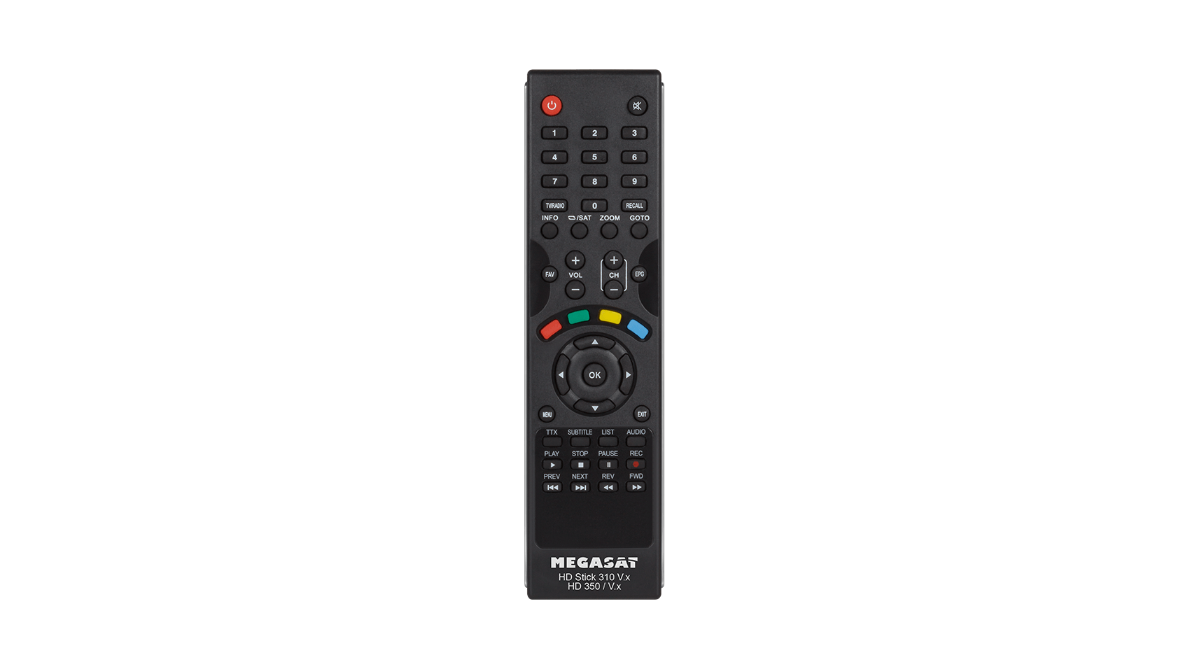 megasat_hd_350_v3_télécommande