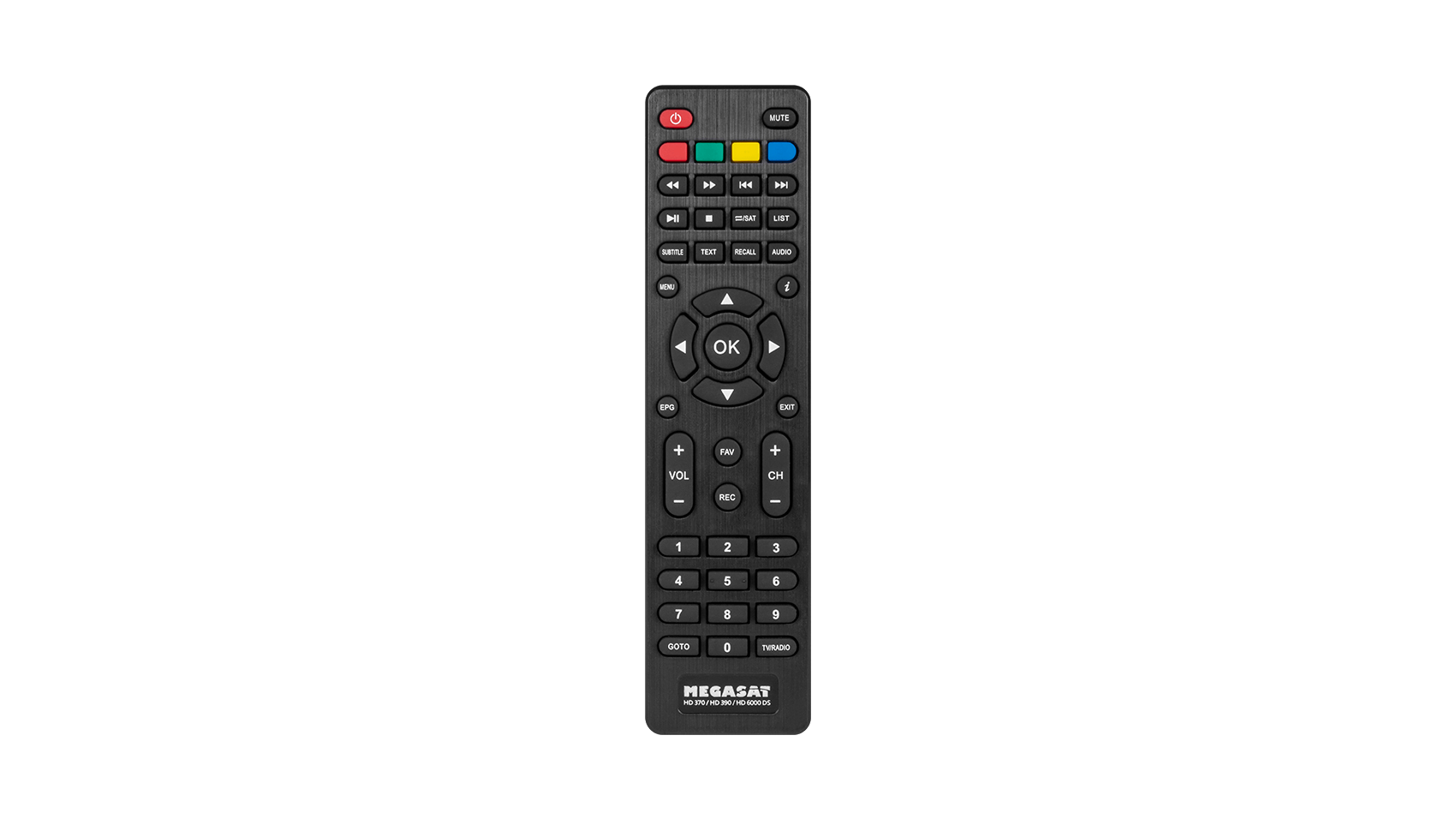 megasat_hd_390_remote control