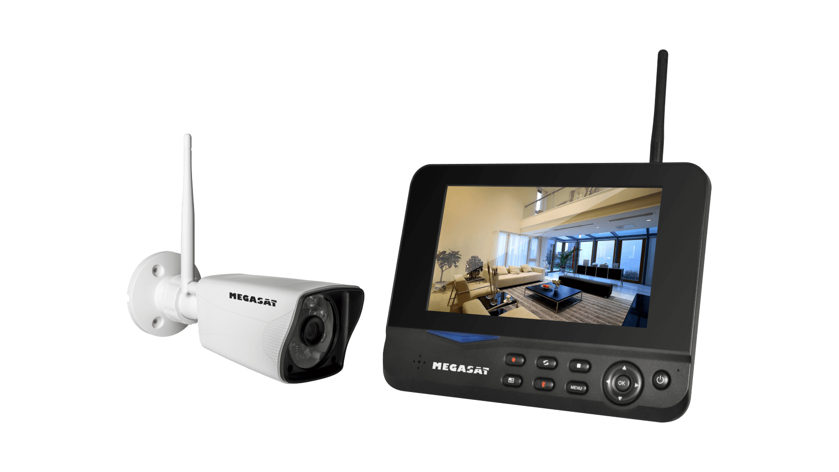 Ersatz Zusatz Kamera Megasat HSC 25 Dome 5MP für 7800 Video Überwachung IP65