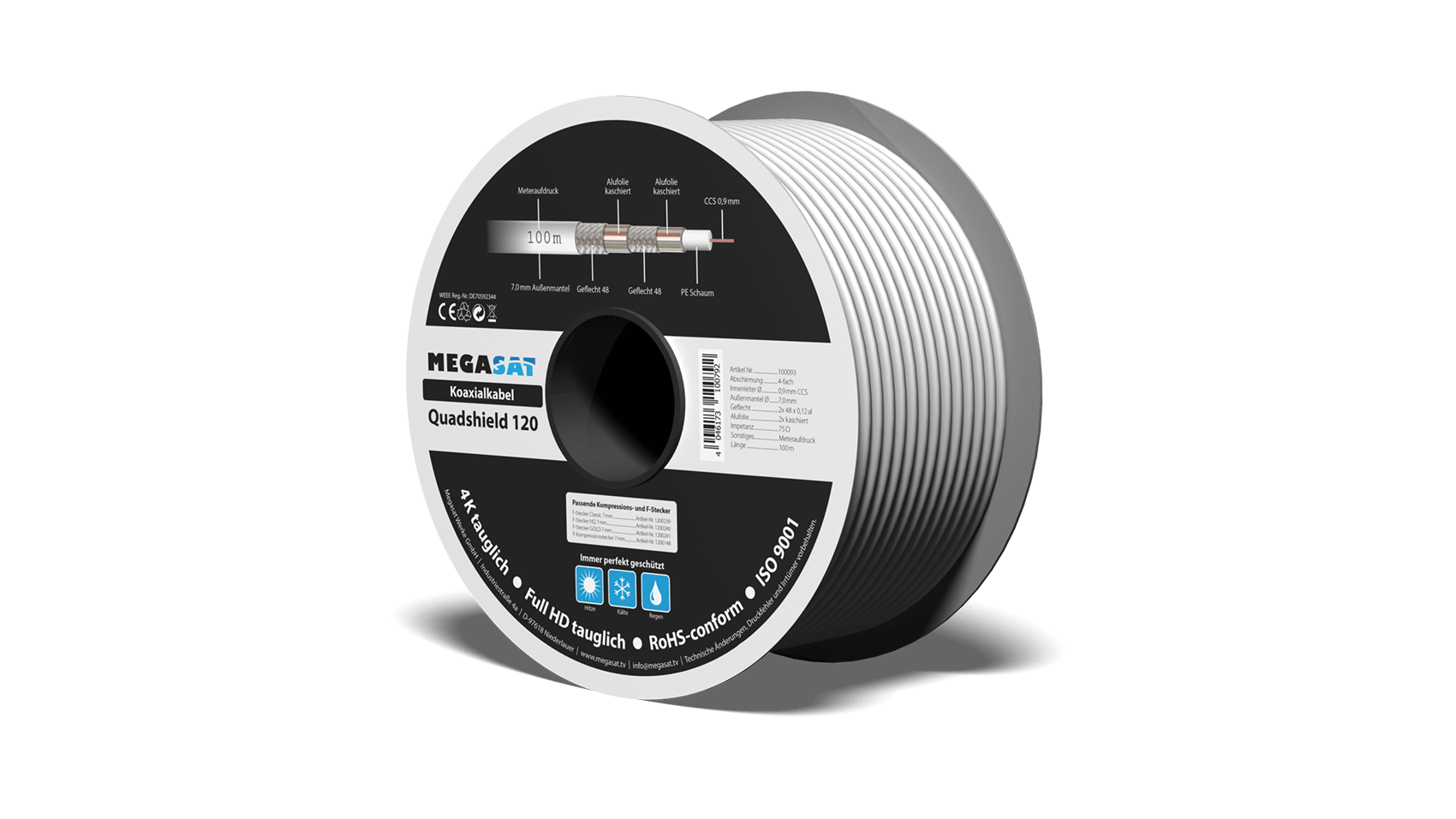 megasat_coaxial cable_quadshield_120_100m_coil